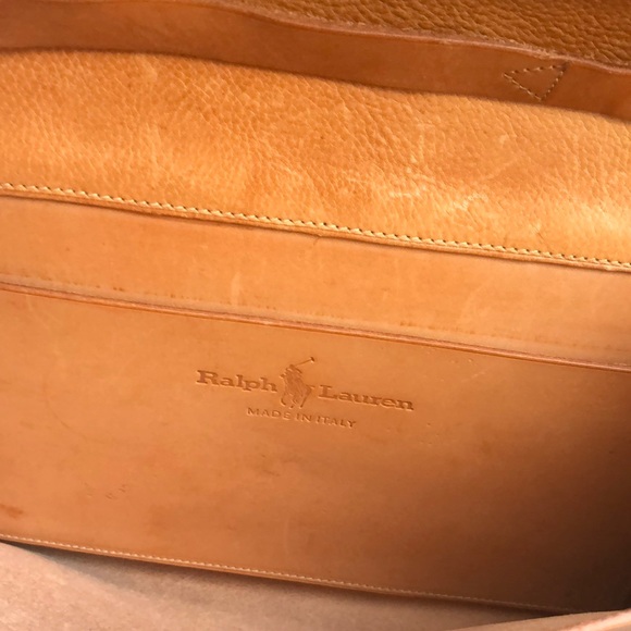 Ralph Lauren Leather Bag - VINTAGE - Picture 3 of 4